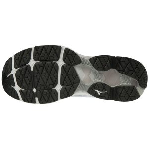 Mizuno Wave Creation Waveknit Παπουτσια Για Τρεξιμο Ανδρικα - Ασπρα